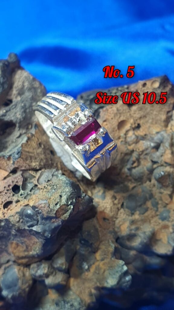 Sadiq Ring The Khodamic Ring of Aazeez Yaara Afdal Sadiq Ifriteen 1 Carat Pigeon ...
